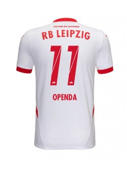 RB Leipzig Lois Openda #11 Replika Hemmakläder 2024-25 Kortärmad